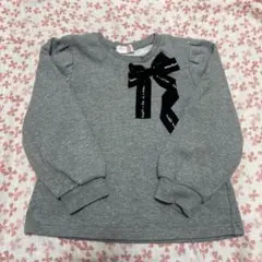 mezzo piano グレー トレーナー 120