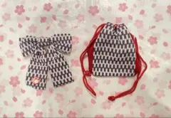 明治東亰恋伽 めいこい 泉鏡花 うさぎ 髪飾り 巾着 浴衣小物 未使用品 明治東亰恋伽 めいこい 泉鏡花 うさぎ 髪飾り 巾着 浴衣小物 未使用品