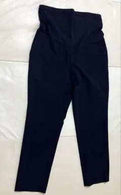 UNIQLO マタニティ スマートアンクルパンツ L ネイビー
