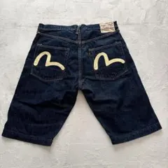 希少】EVISU×YAMANE デニムハーフパンツ カモメ刺繍 W32 - メルカリ