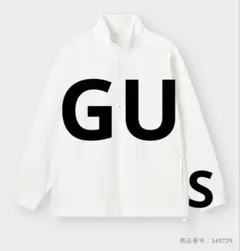 【美品】ヘビーウェイトオーバーサイズハーフジッププルオーバーT 長袖 S 白