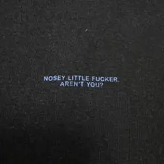 メッセージ tシャツ 皮肉 ジョーク フェード 黒 XL スミクロ FUCK系