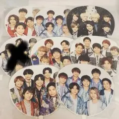 ジャニーズWEST WEST. 集合 カウコン うちわ 団扇 7本セット