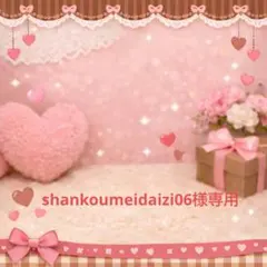 shankoumeidaizi06様専用ページ