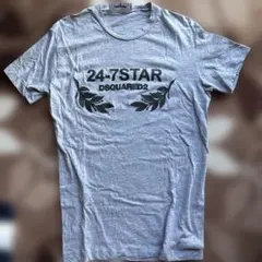 DSQUARED2 24-7STAR Tシャツ グレー XS