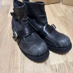 JCAESAR ダメージ加工 エンジニアブーツ 付属品有 - メルカリ