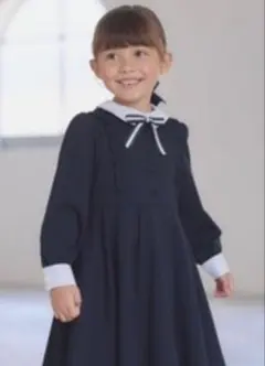 any FAM ワンピース　110 サイズ　紺色