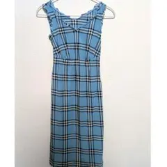 BURBERRY ノバチェック柄 ノースリーブ ワンピース 36 - メルカリ