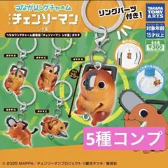チェンソーマン つながリングチャーム　5種セット コンプ めじるしアクセサリー