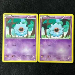 N40 コロモリ Woobat 2枚 旧裏 英語版