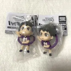 ハイキュー‼︎ こんにち輪　フィギュアマスコット　 牛島若利　セット
