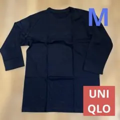 ［新品］UNIQLO メンズ　カラークルーネックT ブラック　⭐︎2点150円引き