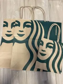 スターバックス ショップ袋 大小セット