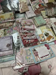 個人作家 レトロガール メモ まとめ売り - メルカリ