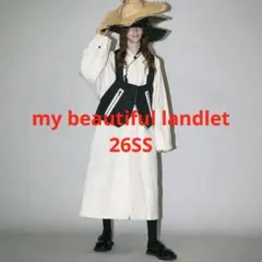 26SS my beautiful landlet リネンビッグシャツ】 - メルカリ