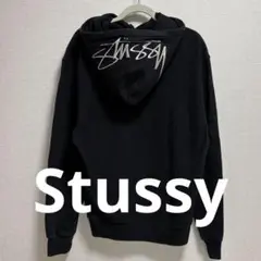 Stussy ブラックパーカー