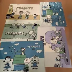 PEANUTS クリアファイル 5枚セット