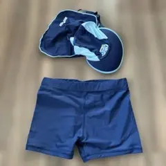 男子水着 11歳用（146センチ）と帽子（M）セット