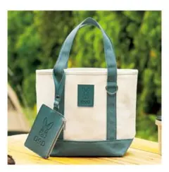 リンネル2022年8月号付録　DOD　ランチトート&小銭も入るパスケース