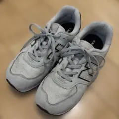 ニューバランス　GC574 23.5cm グレー