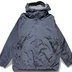 2XL 特大！Patagonia トレントシェルジャケット グレー ナイロン
