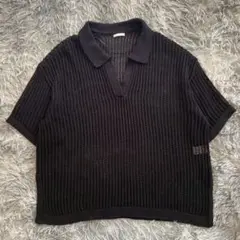 トップス ORIMI GRITTER KNIT PORO 24ss ORIMI GRITTER KNIT PORO 24ss | Mercari