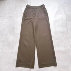 theory luxe ワイドパンツ MONA RENICK ブラウン 36