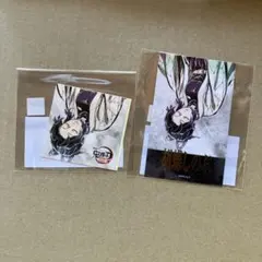 鬼滅の刃 くじ 胡蝶しのぶ ステッカー　チェキ風ブロマイド