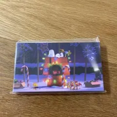 PEANUTS MOVIE スヌーピー　スリムメモ　クリスマス