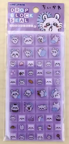 ちいかわ DROP BLOCK SEAL タイルシール　モモンガ