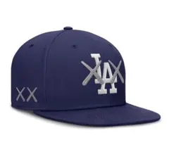 S-M】希少サイズNIKE x KAWS LA Dodgers Cap - メルカリ