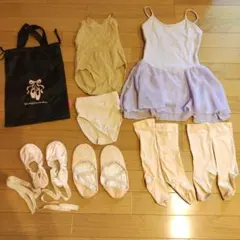 Chacott 120cm バレエ用品セット