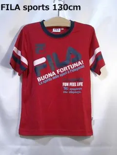 ＜№1761＞(130cm)★FILA(フィラ)スポーツ半袖Ｔシャツ♪