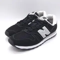 美品 new balance ニューバランス スニーカー 23cm ブラック