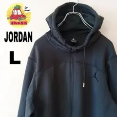 USA古着 JORDAN スポーツパーカー　L ブラック