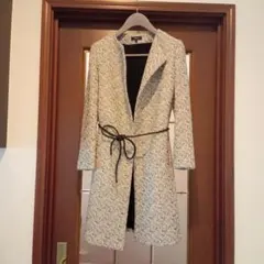 Theory 未使用 ツィードロングコート　XSサイズ