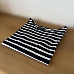 ボーダー ノースリーブ