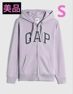 GAP ギャップ ジップアップパーカー ラベンダー パープル XS