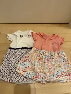 カジュアルワンピース2点セット