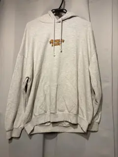 WEGOバックプリント パーカー グレー