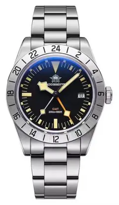 ADDIESDIVE 腕時計 GMTクォーツ 39mm