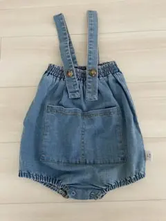 韓国子供服　ベビーロンパース　サロペット　80cm