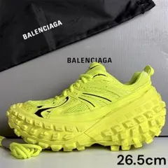 美品 BALENCIAGA Defender スニーカー ネオンイエロー 40のサムネイル