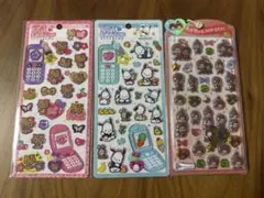 （正規品）シール　3枚セット