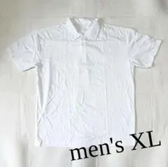 【新品⭐️】HIBETYメンズ ポロシャツ ホワイト XL