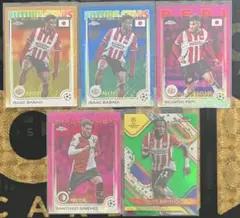 Topps Chrome Finest エールディヴィジ シリアル5枚セット