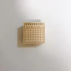 【鳥の葉工房】カレンダースタンプ 英語版月曜始まり/Mサイズ
