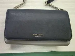 Kate spade チェーンショルダーバッグ ウォレット 2way バイカラー