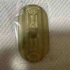 新品未使用・希少】日光江戸村 レプリカ 小判 十八金渡金 銀渡金