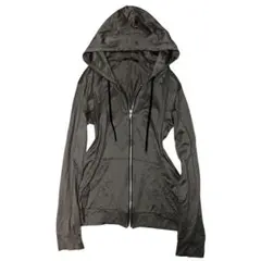 00s archive ジップパーカー 光沢 平成 グランジ お兄系 y2k